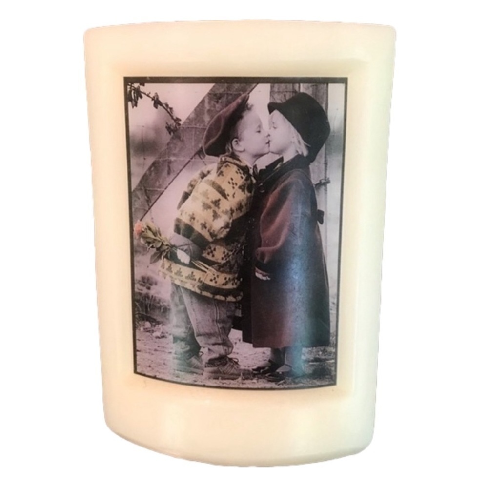 VINTAGE Kim Anderson Glowing Art Candle